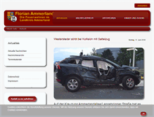 Tablet Screenshot of florian-ammerland.de